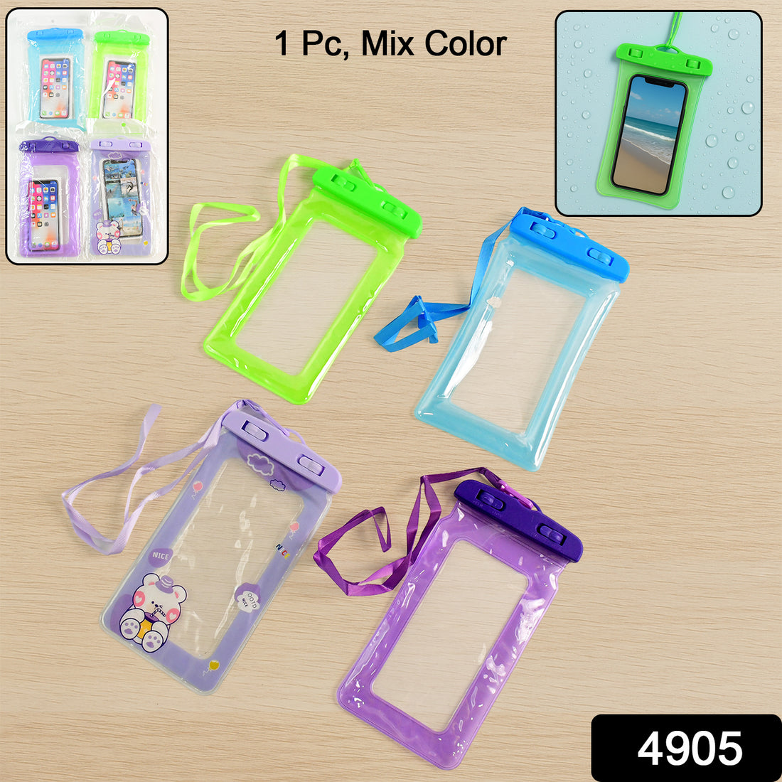 4905 Pouch Cover Mobile Water Protector - Shop Gharse
