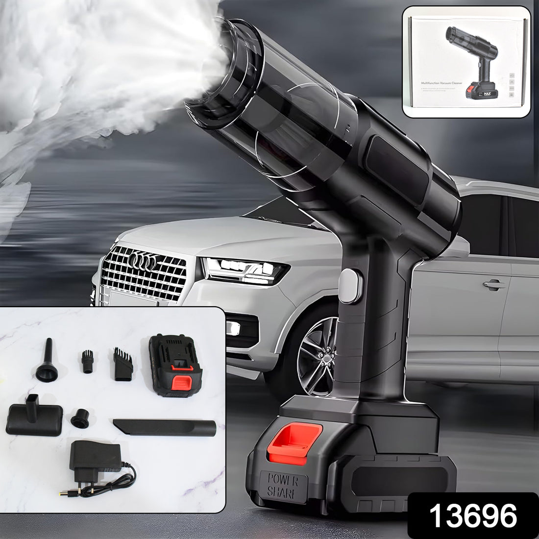 Multifunction 240v Wireless Handheld Vacuum Cleaner (1 Set) - Shop Gharse