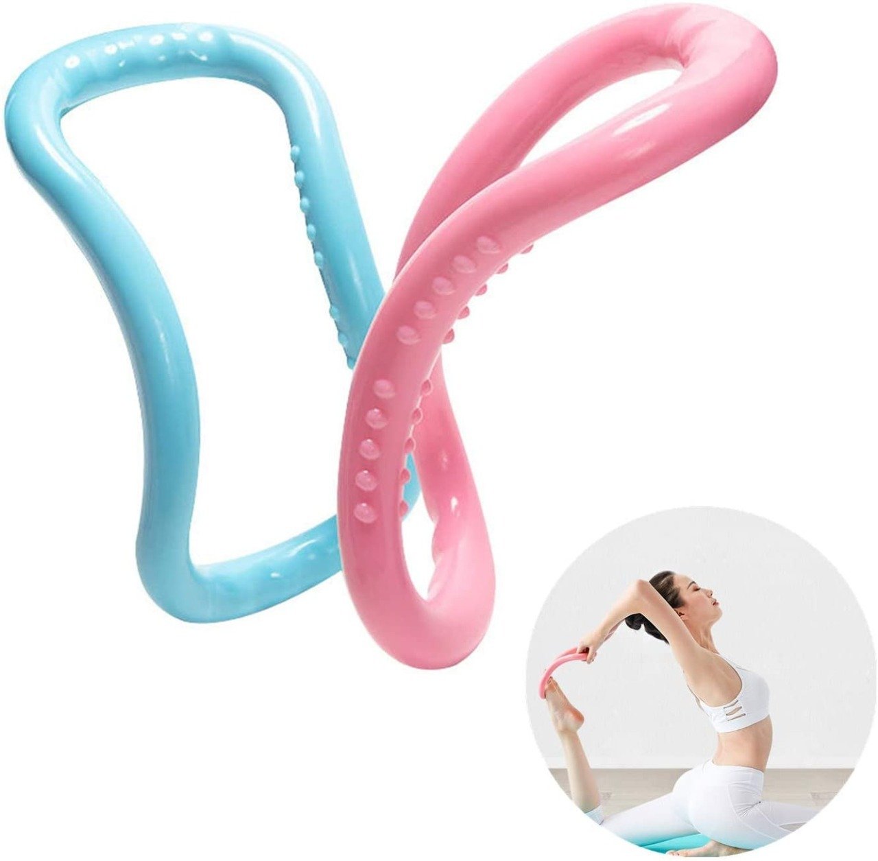 1647 Yoga Ring Pilates Ring Magic Circle Portable Fitness Tool - Shop Gharse