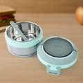Ganesh Tiara 400ml Stainless Steel Insulated Lunch Box With Leakproof Lid  Folding Spoon - Shop Gharse