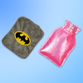 6505 Batman Small Hot Water Bag With Cover For Pain Relief Neck Shoulder Pain And Hand Feet Warmer Menstrual Cramps. - Shop Gharse