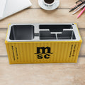 Shipping Container Pen Holder Shipping Container Model Pen Name Cardholder Simulated Container Model For Business Gift - Shop Gharse
