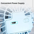 17930 Portable Clip-on Fan Battery Operated With Light  Spray Small Yet Powerful Usb Table Fan 3-speed Quiet Rechargeable Mini Desk Fan 360 Rotation Personal Cooling Fan For Home Office Camping - Shop Gharse