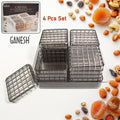 Ganesh Multipurpose Gift Set Dry Fruit Candy (4 Pcs Set  With Tray) - Shop Gharse