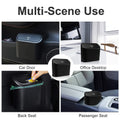 Plastic Mini Car Trash Can  Bin With Lid (1 Pc  With Brown Box) - Shop Gharse