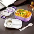 Multi-functional 1 Set Leakproof Lunch Box With Cutlery  Tumbler - Shop Gharse