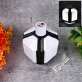 Foldable Camping Light Usb Rechargeable Led Lamp With Hanging Hook (1 Pc) - Shop Gharse