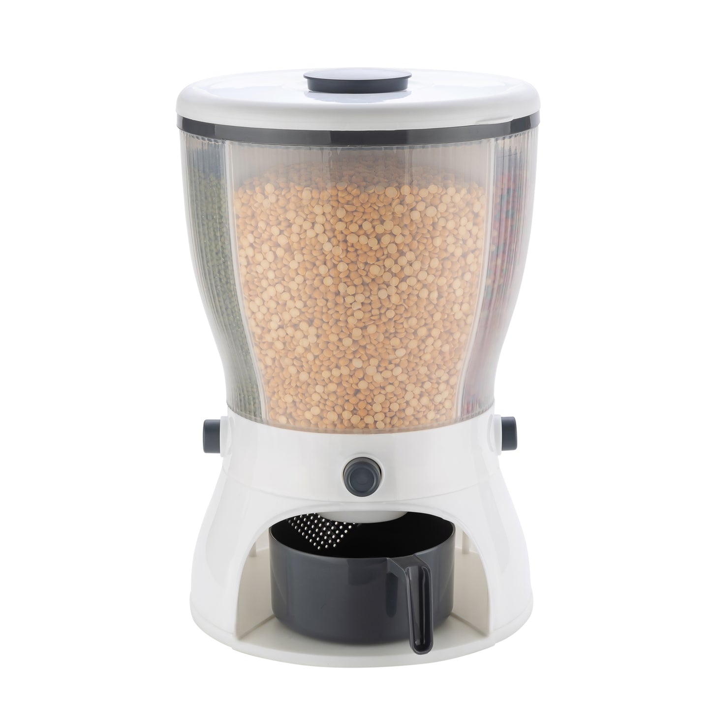 0127 4in1 Rice Dispenser Grain Storage Container Household Cereal Dispenser - Shop Gharse