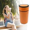 12771 Stainless Steel Water Bottle With Foldable Spoon  Handle Easy To Carry Leak Proof Rust Proof Hot  Cold Drinks Gym Sipper Bpa Free Food Grade Quality Steel Fridge Bottle For Office  Gym  School (1000 Ml) - Shop Gharse