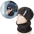 6066 Ultra Soft Unisex Woollen Beanie Cap Plus Muffler Scarf - Shop Gharse