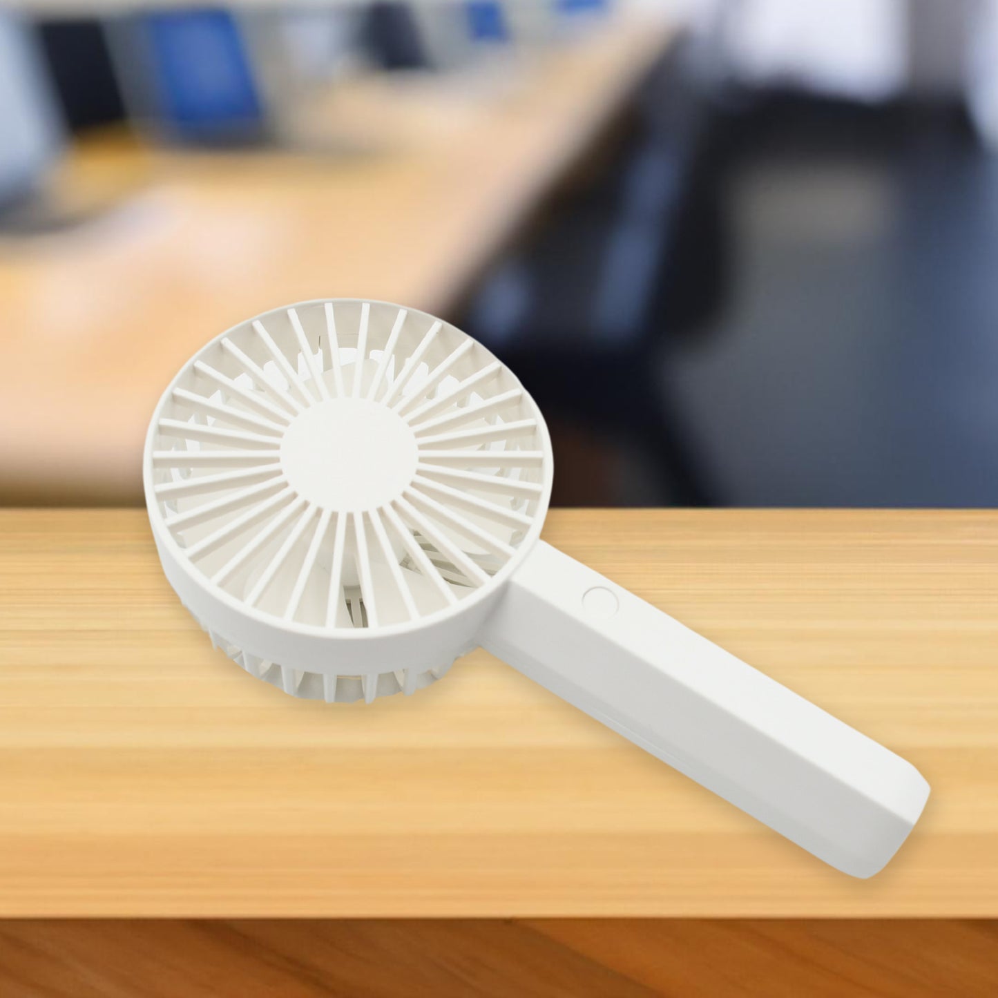 17701 Mini Handheld Fan Portable Rechargeable Mini Fan Easy To Carry For Home Office Travel And Outdoor Use (Battery Not Included) - Shop Gharse