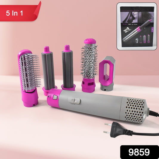 5 In 1 Hair Dryer Brush Multifunctional Hot Air Styler Hair Tools - Shop Gharse