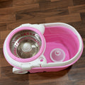4105 Mop With Bucket For Floor Cleaning With Steel Spin Mop For Floor Cleaning  Floor Cleaner Mop  Spin Mop  Magic Mop  Mop Stick  Spin Mop Set With Bucket Household Office Cleaning Tool Mop - Shop Gharse