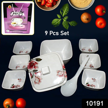 Hector High Quality Dinning Dinner  Pudding Set (9 Pcs Set) - Shop Gharse