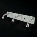 Stainless Steel Wall Mounted Coat 3 Hook Rack (14x3  1 Pc) - Shop Gharse