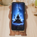 Wooden Cartoon Shape Design Mobile Stand  (1 Pc) - Shop Gharse