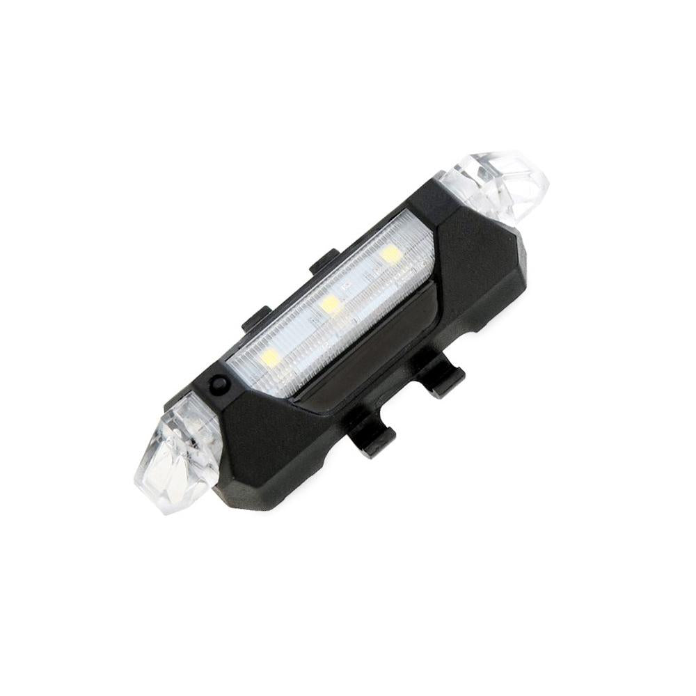 1560 Rechargeable Bicycle Front Waterproof Led Light (White) - Shop Gharse
