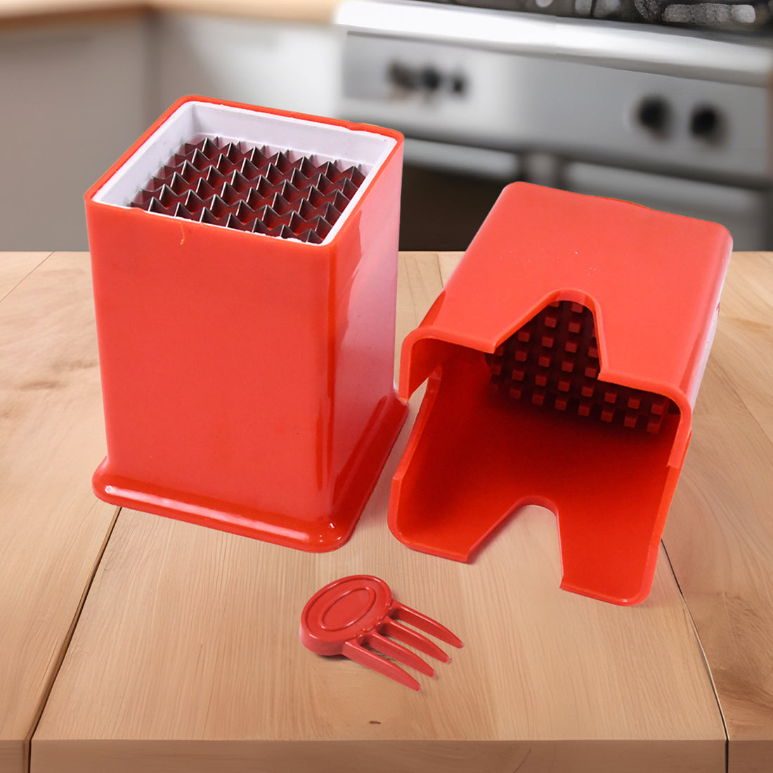 French Fries Potato Chips Strip Cutting Cutter Machine (1 Pc) - Shop Gharse