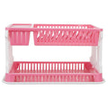 Plastic Kitchen Organizer Rack With Water Storing Tray - Shop Gharse
