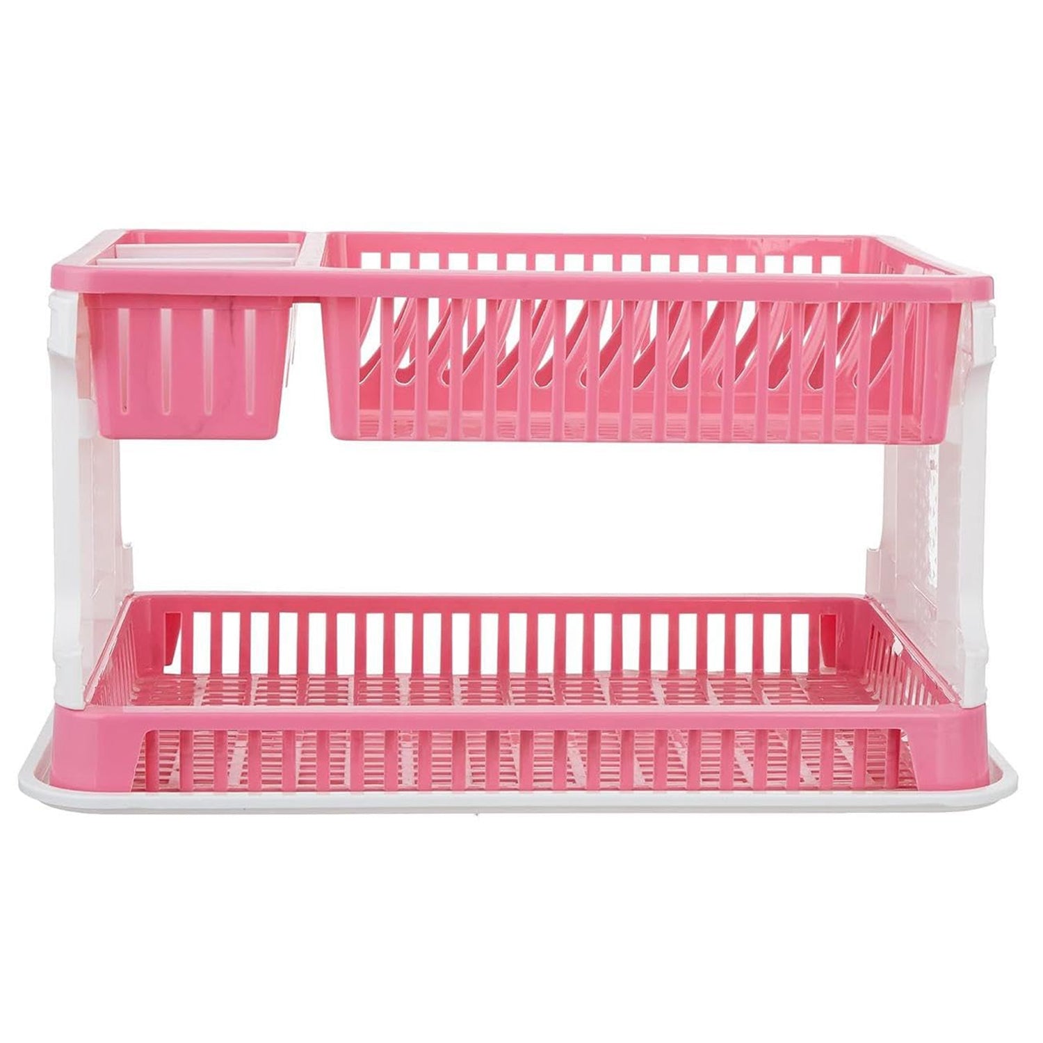Plastic Kitchen Organizer Rack With Water Storing Tray - Shop Gharse