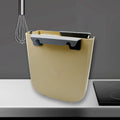 Hanging Trash Can For Kitchen Cabinet Door Small Collapsible Foldable Waste Bins Hanging Trash Holder For Bathroom Bedroom Office Car Portable - Shop Gharse