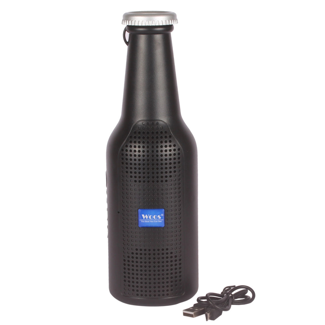 1289 Bottle Shape Bluetooth Speaker And Weatherproof Enhanced Wireless Usb Rechargeable Calling  Fm  Aux  Usb  Sd Card Support Portable Bluetooth Speaker With Rich Deep Bass - Shop Gharse
