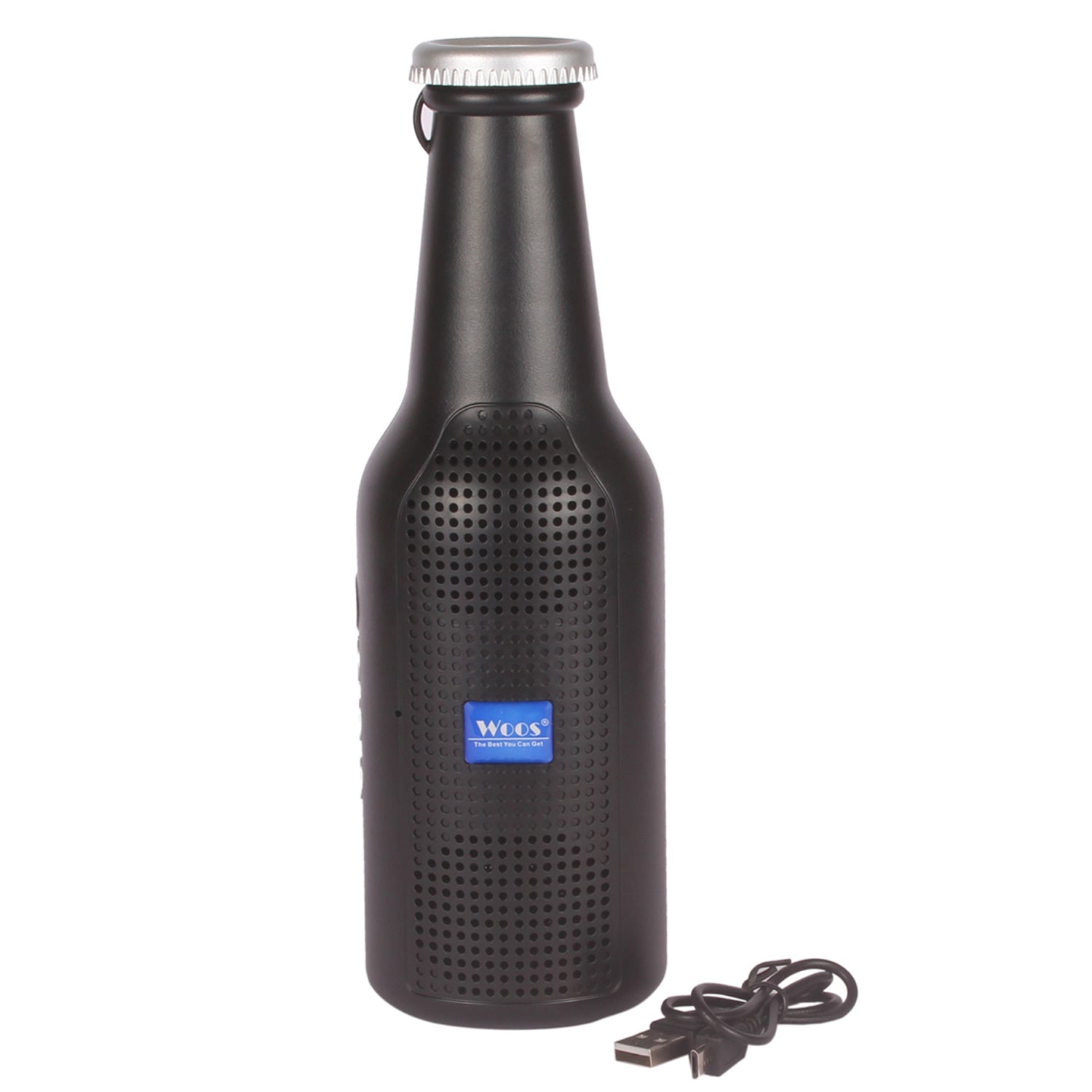 1289 Bottle Shape Bluetooth Speaker And Weatherproof Enhanced Wireless Usb Rechargeable Calling  Fm  Aux  Usb  Sd Card Support Portable Bluetooth Speaker With Rich Deep Bass - Shop Gharse