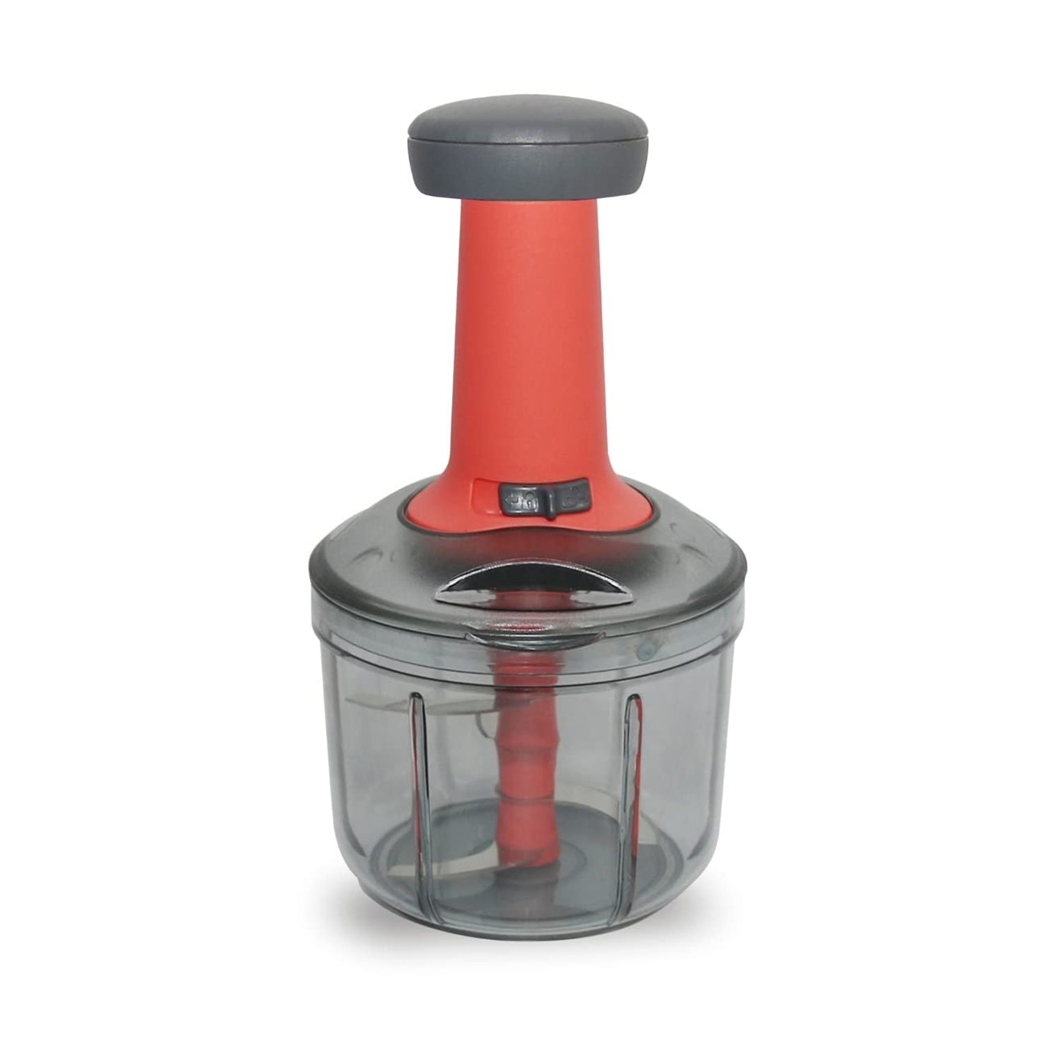5901 Matte Finish Manual Hand Press Chopper For Kitchen Mini Handy  Compact Chopper With 3 Blades For Effortlessly Chopping Vegetables  Fruits For Your Kitchen. - Shop Gharse