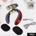 6 Heads Smart Electric Neck And Back Pulse Massager Wireless (1 Pc) - Shop Gharse