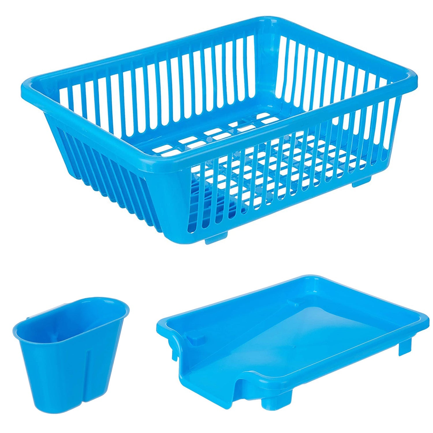 0658 Plastic Sink Dish Drainer Drying Rack (With Brown Box) - Shop Gharse