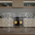 Apex Pyramid Design Unbreakable Plastic Glass  300 Ml - Shop Gharse