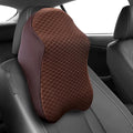 8595 Car Neck Pillow Car Neck Headrest Pillow Memory Foam Car Accessories Cushion Car Seat Head Support Neck Protector Car Seat Neck Pillowfor Driving (1 Pc) - Shop Gharse