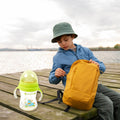 Plastic Baby Feeding Bottle With Handles Straw (300 Ml  1 Pc) - Shop Gharse