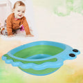 17513 Frog Shape Wash Basin Space Saving Multi Function Foldable Baby Wash Basin Easy Clean Lightweight Thicken For Washing Face For Home (3331cm  1 Pc) - Shop Gharse