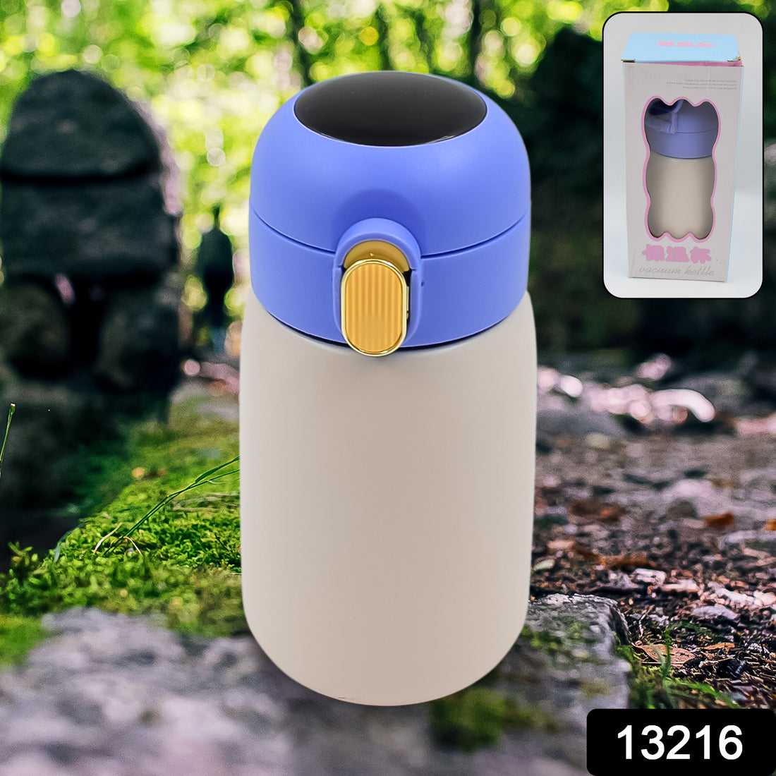 Smart Vacuum Insulated Water Bottle With Led Temperature Display (300 Ml Approx) - Shop Gharse