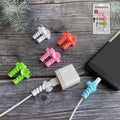Cable Cord Protector Saver With Suction End (Suction Winder  4 Pcs Set) - Shop Gharse