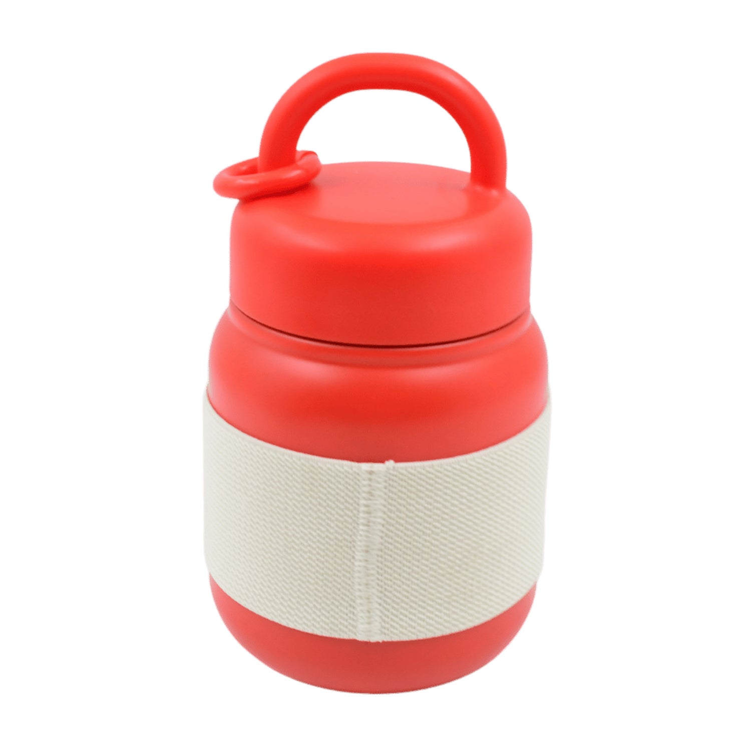 Stainless Steel Mug  Bottle Vacuum Insulated Cup With Handle  Rubber Grip (550 Ml) - Shop Gharse