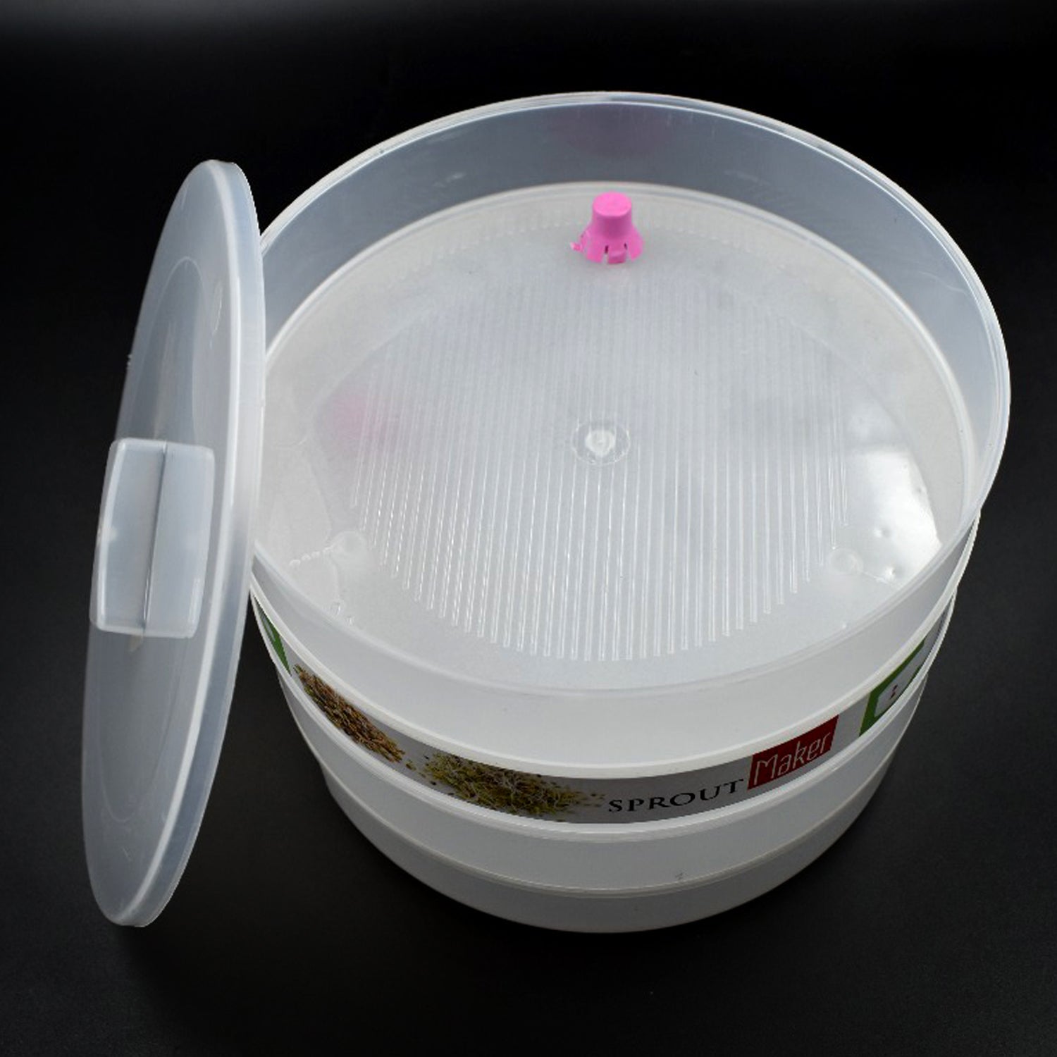 0072 Sprout Maker 4 Layer Used In All Kinds Of Household And Kitchen Purposes For Making And Blending Of Juices And Beverages Etc. - Shop Gharse