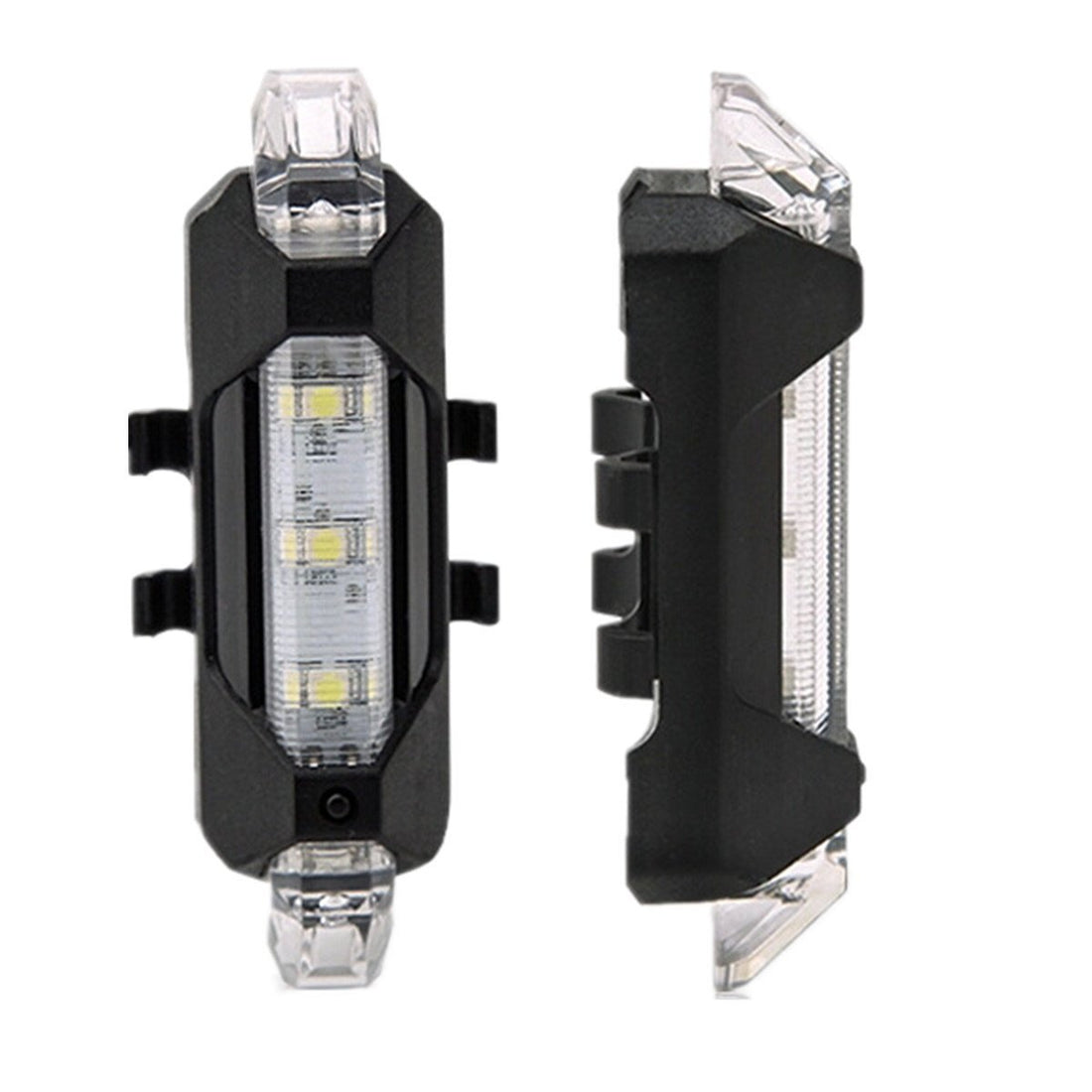 1560 Rechargeable Bicycle Front Waterproof Led Light (White) - Shop Gharse