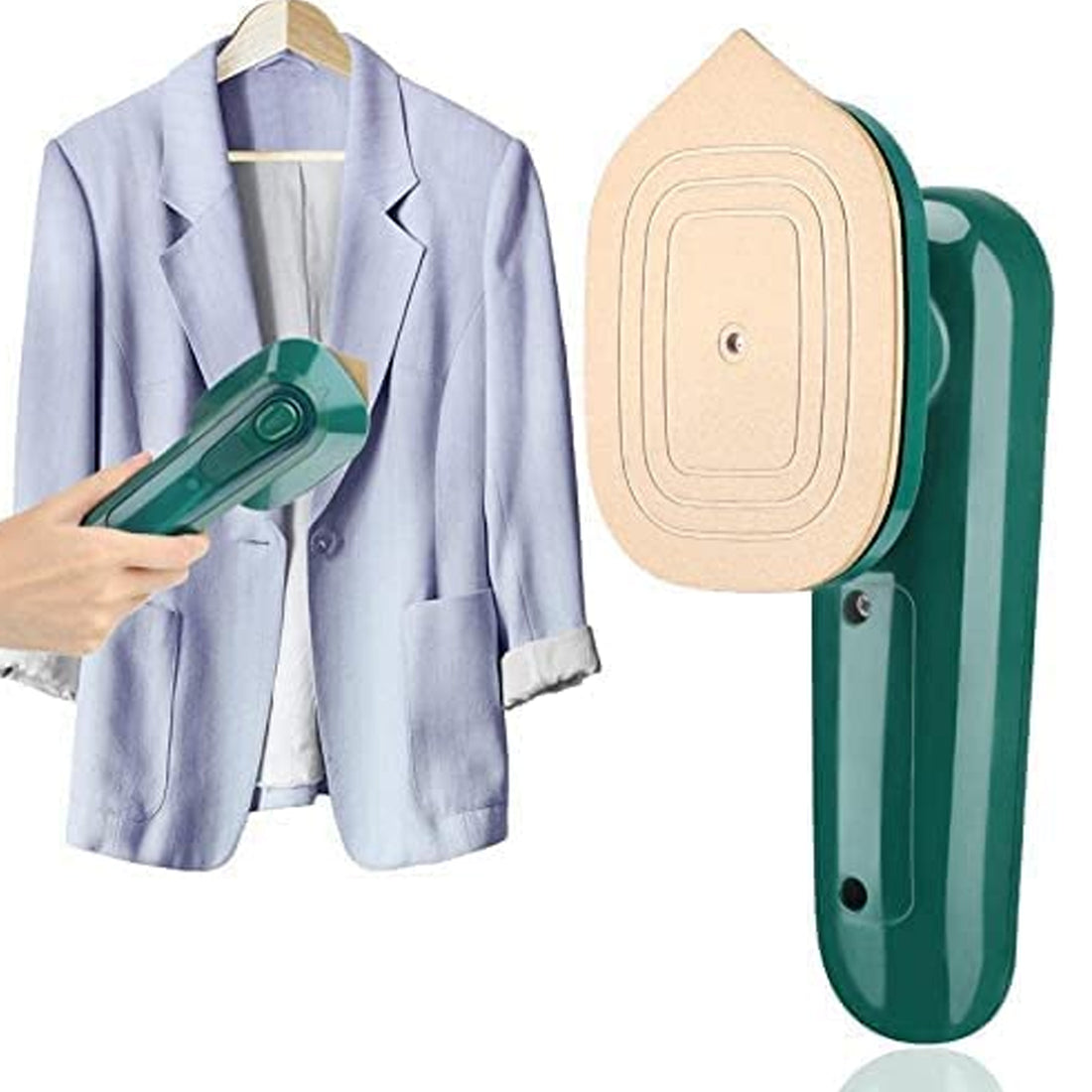 0312 Mini Steam Iron Handheld Garment Steamer For Clothes - Portable Travel Household Ironing Machine Fast Heat Up Powerful Steam Compact Design For Travel And Home Quilting Sewing Iron Useful Gifts For Family Members Friends Birthday (1 Pc) - Shop Gharse