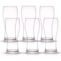 Juice Water Glass Tumbler Pure Glass (6 Pcs Set) - Shop Gharse