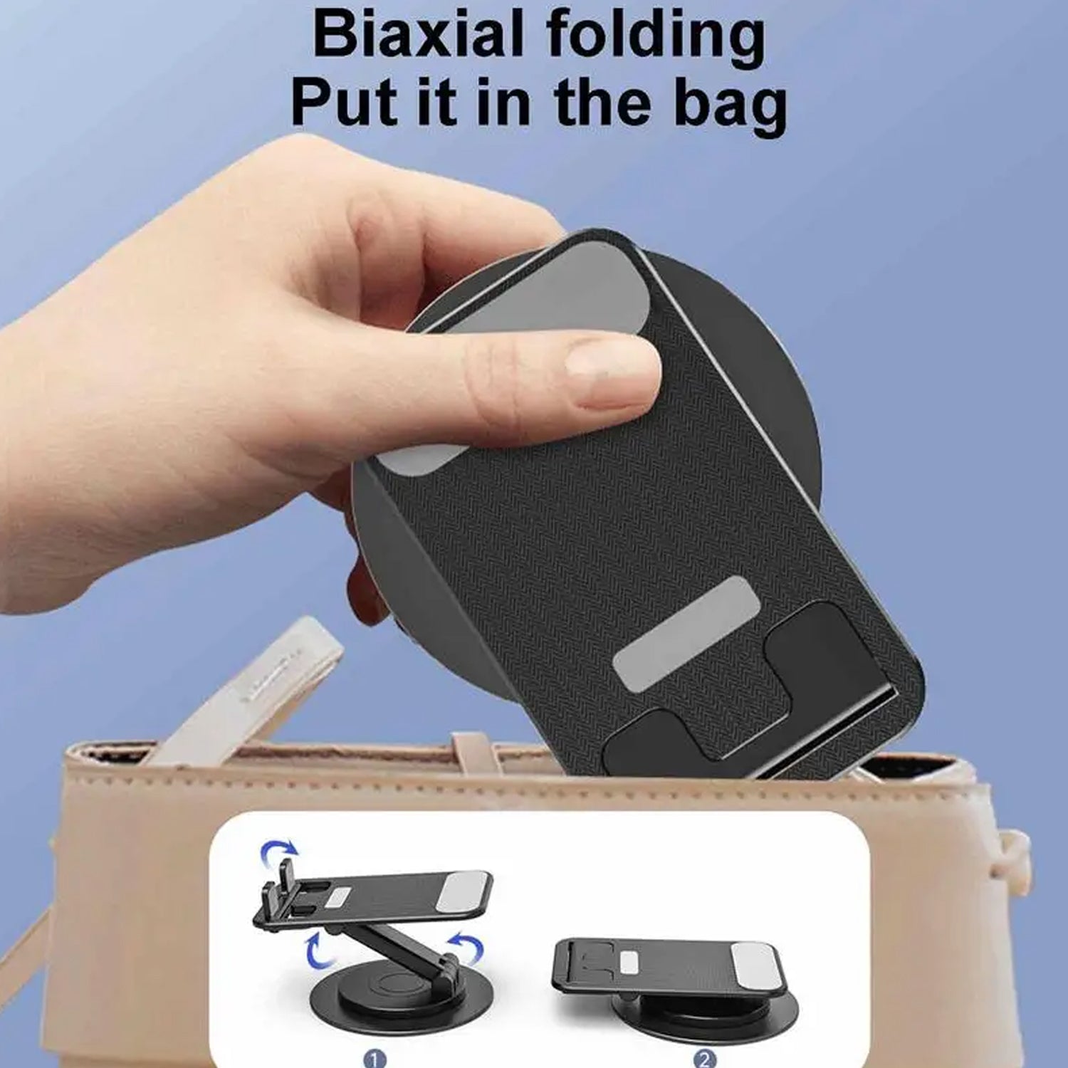 Mobile Holder Rotating Foldable Stand Height Angle Adjustable Phone Holder Stand Portable Mobile Stand For Desk With All Mobile Phones (1 Pc) - Shop Gharse
