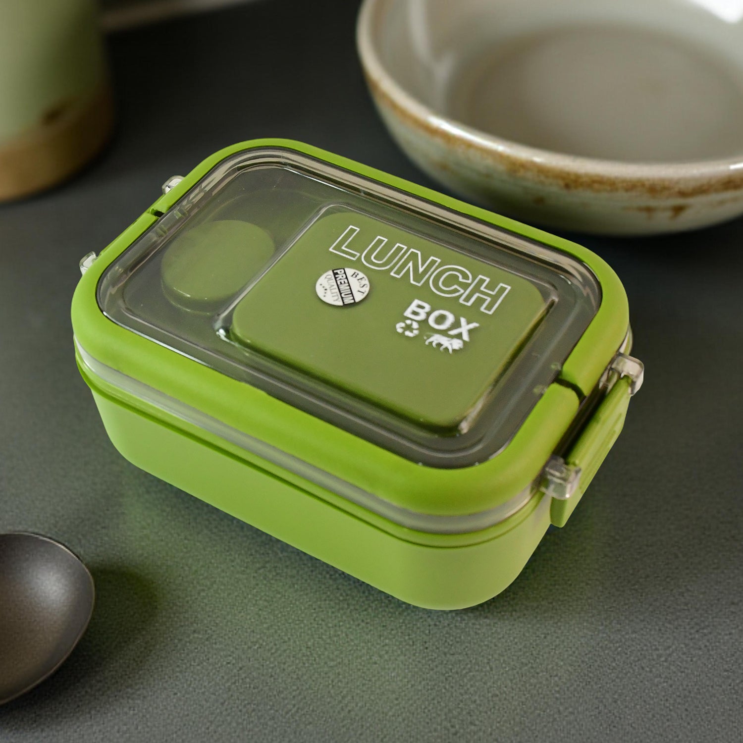 Magic Lunch Box With Leakproof Compartments (1 Pc) - Shop Gharse