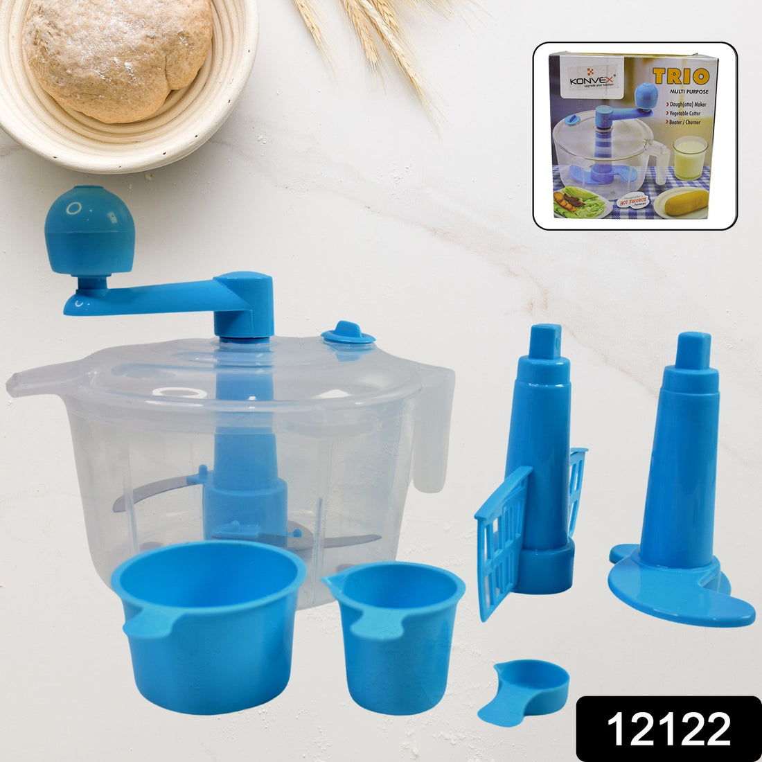 Dough Maker Machine With Measuring Cups (Aata Maker  1 Set) - Shop Gharse