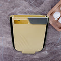 Hanging Trash Can For Kitchen Cabinet Door Small Collapsible Foldable Waste Bins Hanging Trash Holder For Bathroom Bedroom Office Car Portable - Shop Gharse