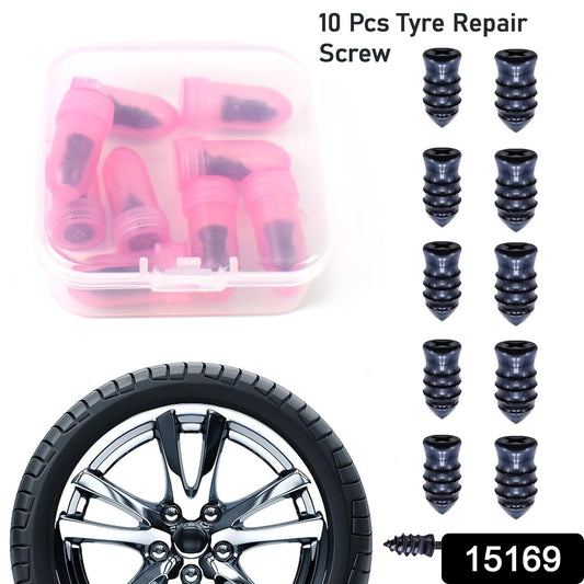Tire Repair Rubber Nail Car Tire Repair Nails Tire Repair Pink (10 Pcs Set) - Shop Gharse