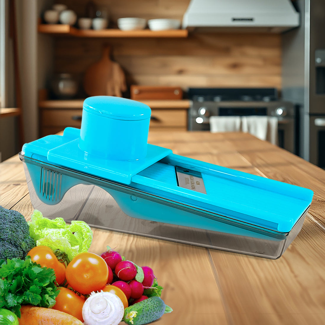 2-in-1 Multipurpose Vegetable  Dry Fruit Slicer (1 Pc) - Shop Gharse