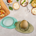 Stainless Steel Egg Slicer  Knife (2 Pc Set) - Shop Gharse