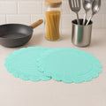 Silicone Round Heat Resistant Mat (2 Pc Set) - Shop Gharse