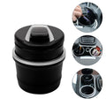 Portable Car Ashtray With Lid And Blue Led Light (1 Pc  With Color Box) - Shop Gharse